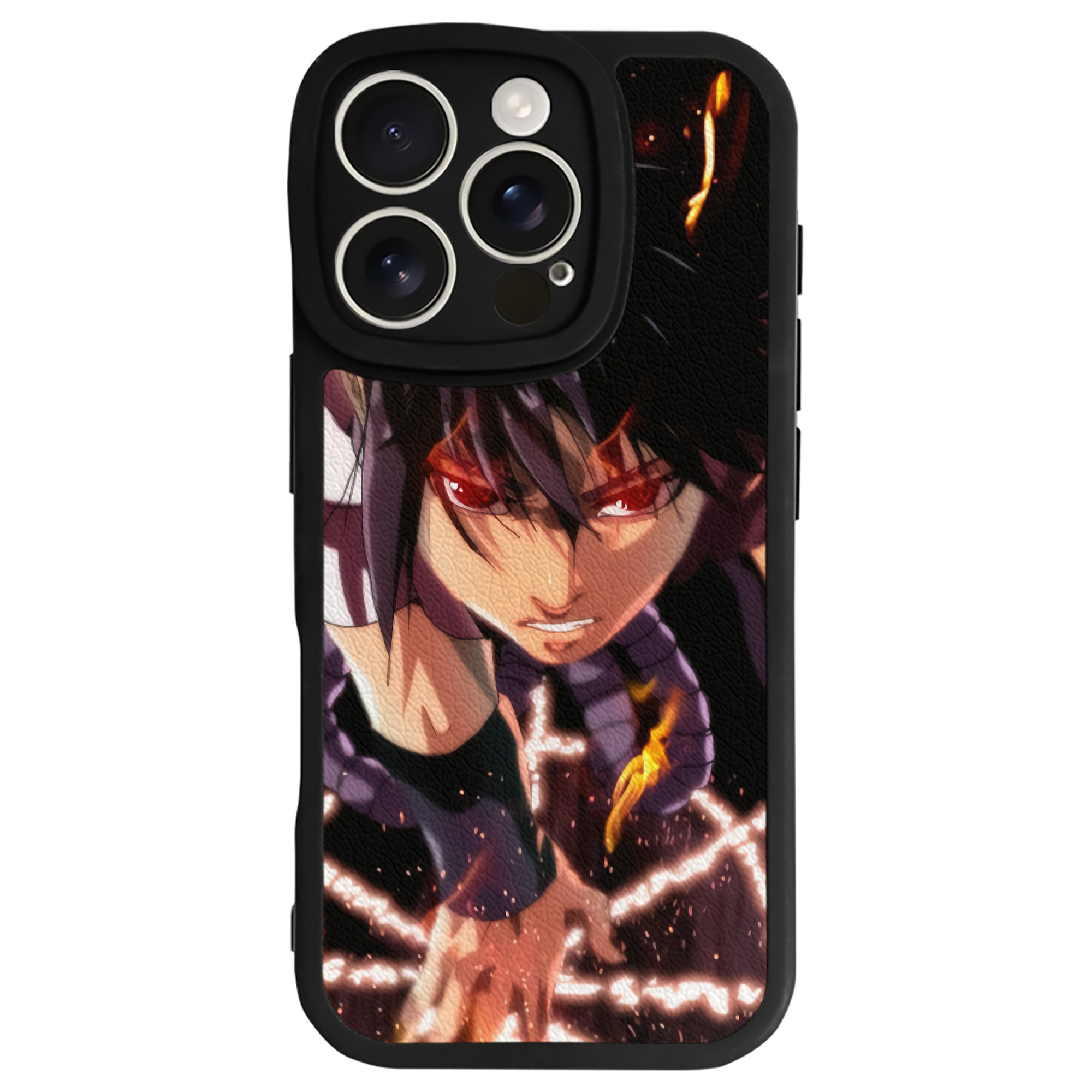 （画像用） NARUTO -ナルト- NARUTO -ナルト- 疾風伝 【iPhone 16シリーズ対応】シリコンスマホケース（レザー調） 材質：シリコン